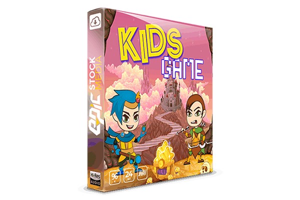 500种卡通和儿童游戏音效 Epic Stock Media - Kids Game
