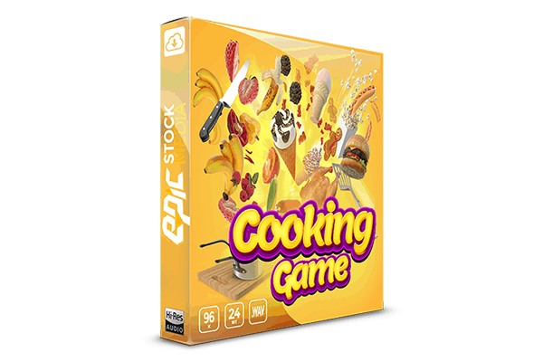 662个烹饪游戏音效库 Epic stock media - Cooking Game