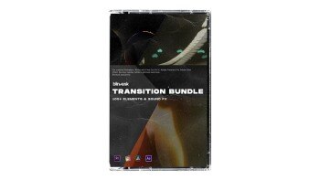 复古电影胶片噪点灼烧划痕视频转场素材 Blindusk – Transitions Bundle