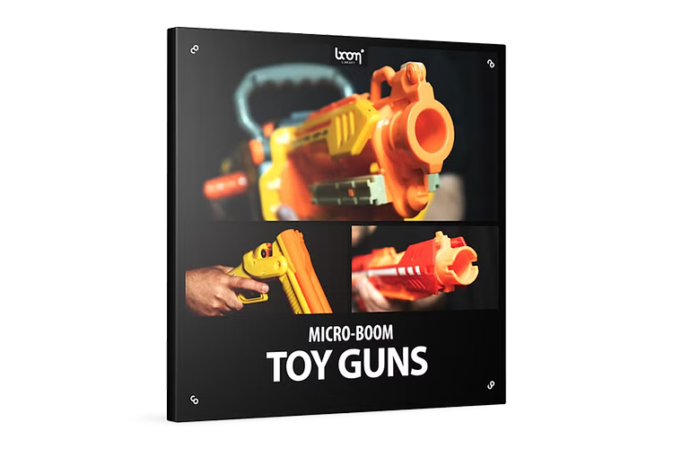 1,657电影或视频游戏种射击装弹玩具枪音效 Boom Library - Toy Guns