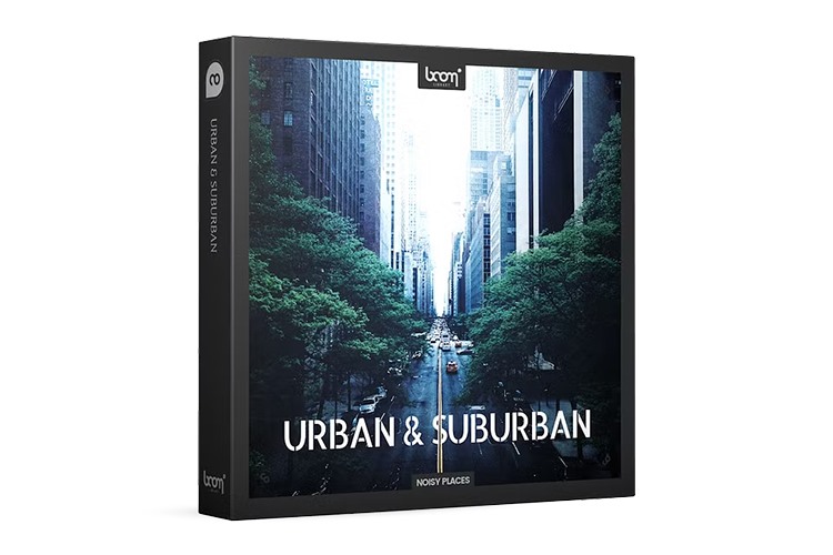 城市郊区环境氛围音效声音库 Boom Library - Urban&Suburban