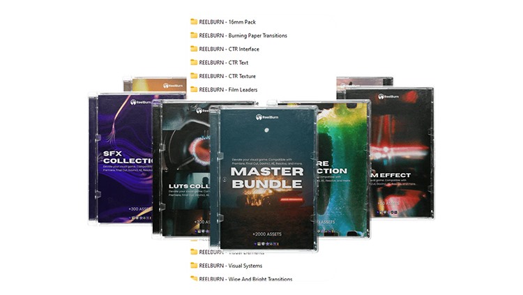 ReelBurn大师包115GB合集 ReelBurn - MASTER BUNDLE