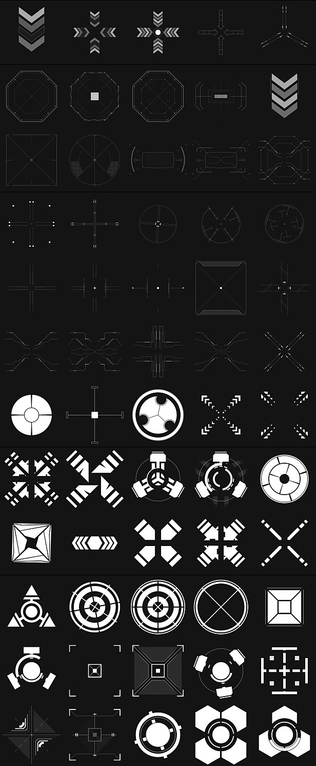 AE模板 - 科技感UI用户界面动画 Videohive - HUD Pack Part 6