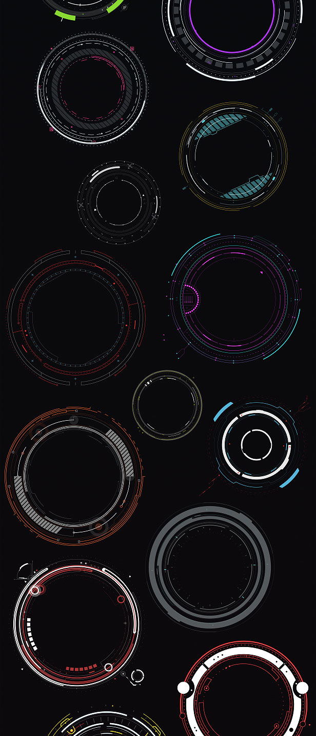 AE模板 - 科技感UI用户界面动画 Videohive - HUD Pack Part 7
