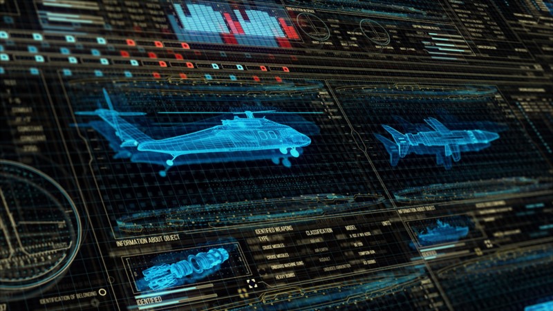 AE模板 - 500种高科技军事界面HUD动态元素包 Videohive - Sci-fi Interface HUD Pack 3