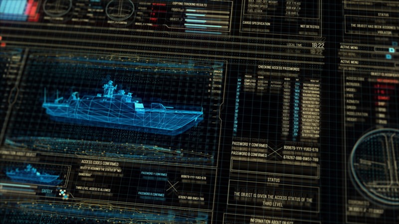 AE模板 - 500种高科技军事界面HUD动态元素包 Videohive - Sci-fi Interface HUD Pack 3