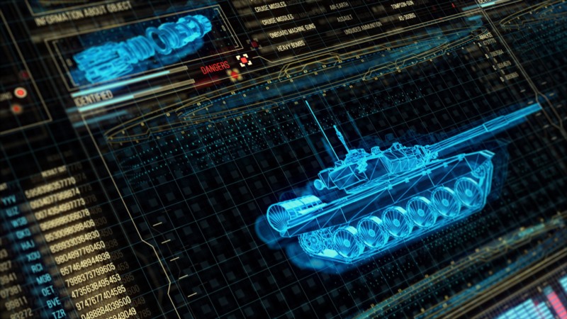 AE模板 - 500种高科技军事界面HUD动态元素包 Videohive - Sci-fi Interface HUD Pack 3