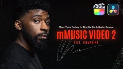 短视频音乐MV宣传文字标题转场特效包装动画 MotionVFX – mMusic Video 2 with YCImaging