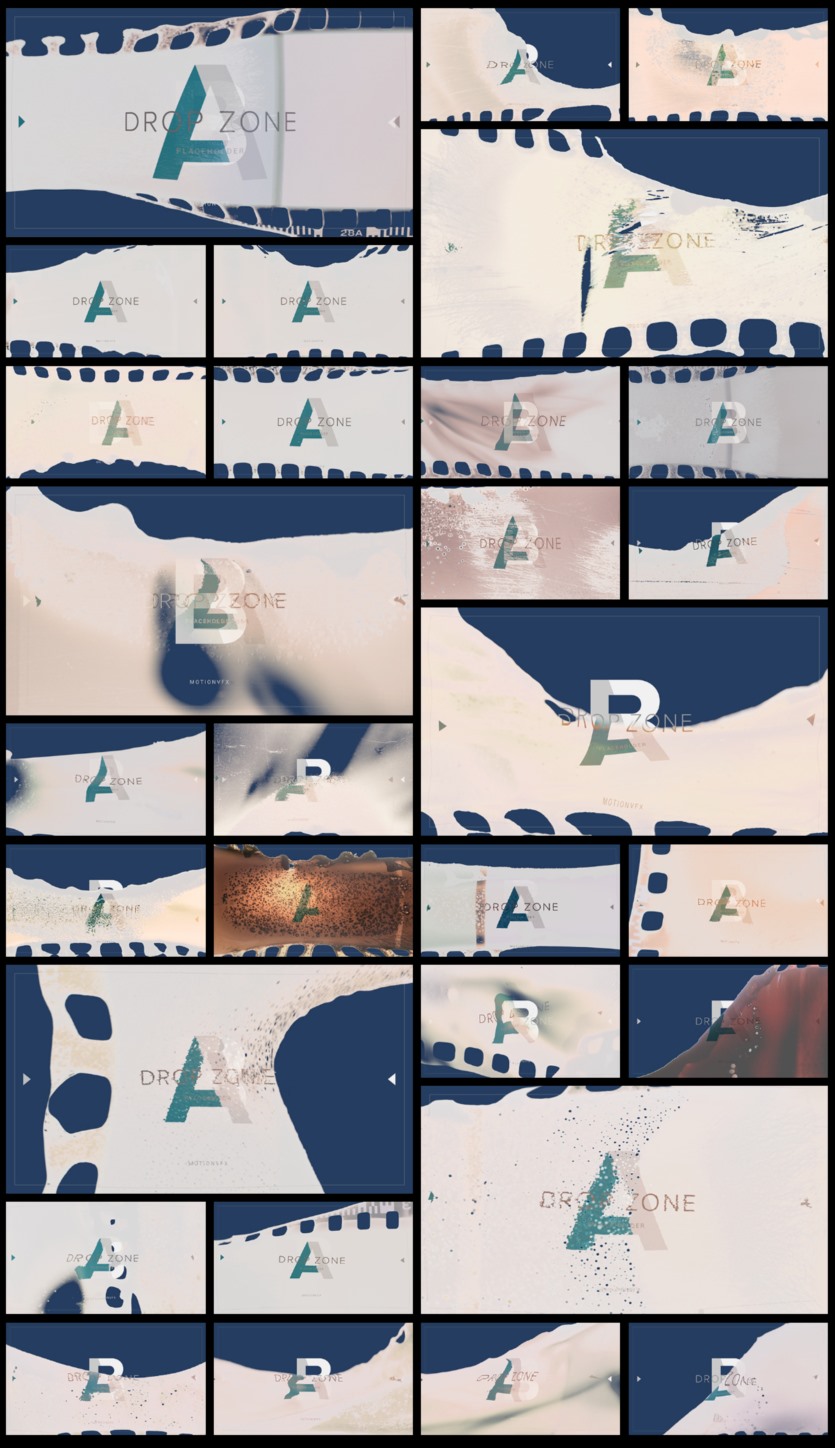 30种电影胶片灼烧溶解失真遮罩转场预设 MotionVFX - mTransition Film Burn