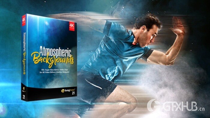 114个彩色烟雾气体弥漫气氛渲染动画 V21: Atmospheric Backgrounds