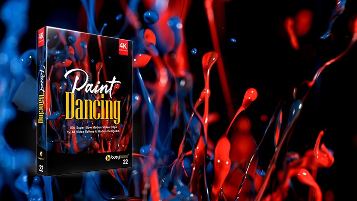 114组彩色油漆流体飞溅特写动画慢动作特效素材 V22: Paint Dancing