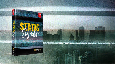 173个信号故障干扰电视雪花闪烁失真特效动画 V27: Static Signals