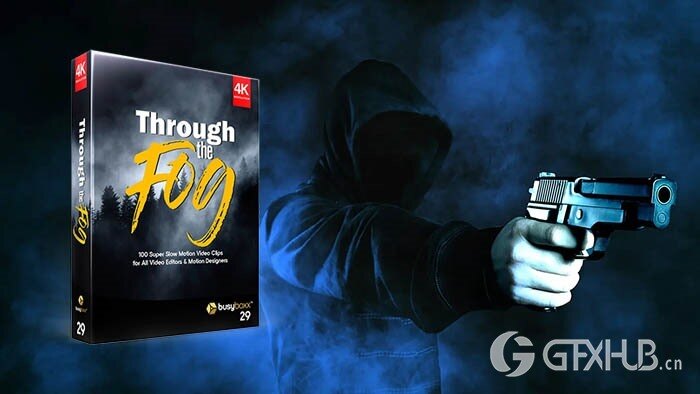 100个烟雾飘渺流动气氛渲染特效合成动画 V29: Through The Fog