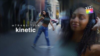 50个动态快闪缩放移动旋转文字标题转场预设 MotionVFX – mTransition Kinetic