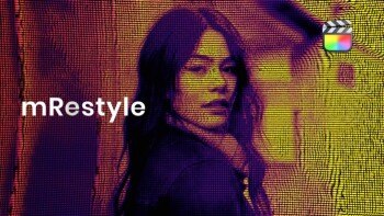 50种复古梦幻故障混合视觉特效动画预设 MotionVFX – mRestyle