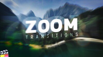 50种动感模糊缩放移动视觉冲击无缝转场动画 Zoom Transitions