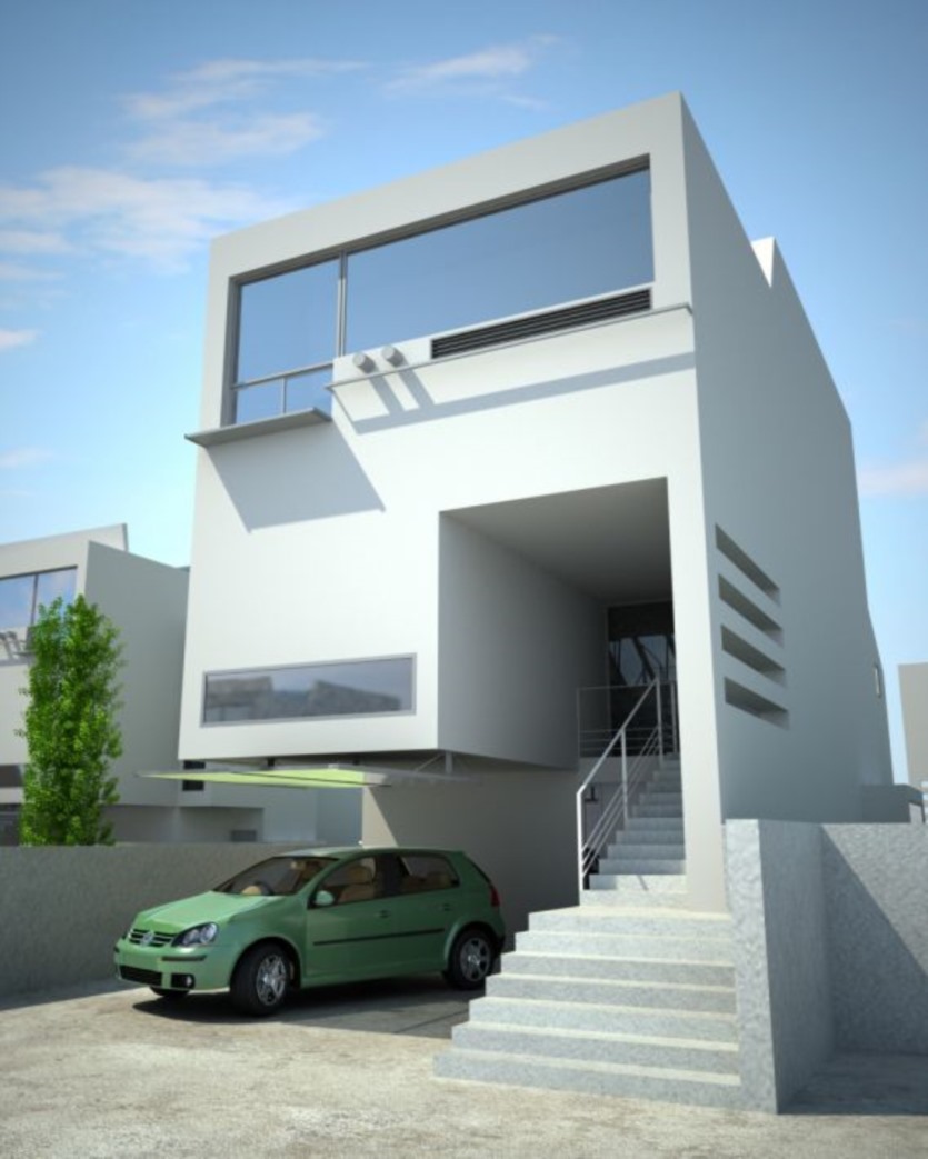 10个高精度别墅3D模型场景 Evermotion - Archexteriors vol.1
