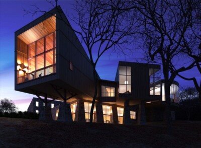 10个高精度高层建筑会所3D模型场景 Evermotion – Archexteriors vol.5