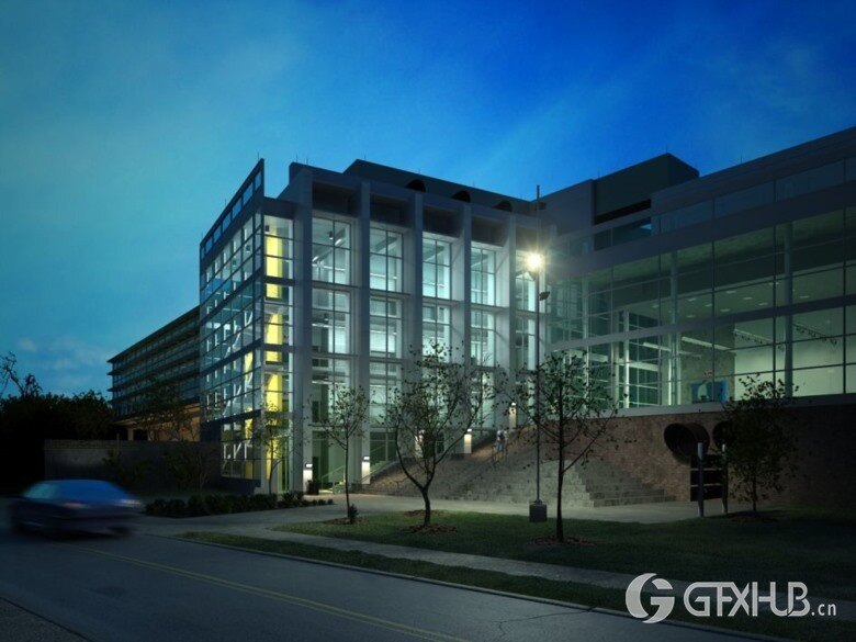 10个地标性建筑高层建筑别墅3D模型场景 Evermotion - Archexteriors vol.7