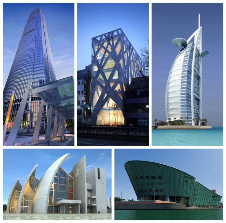 10个地标性建筑高层建筑别墅3D模型场景 Evermotion - Archexteriors vol.7