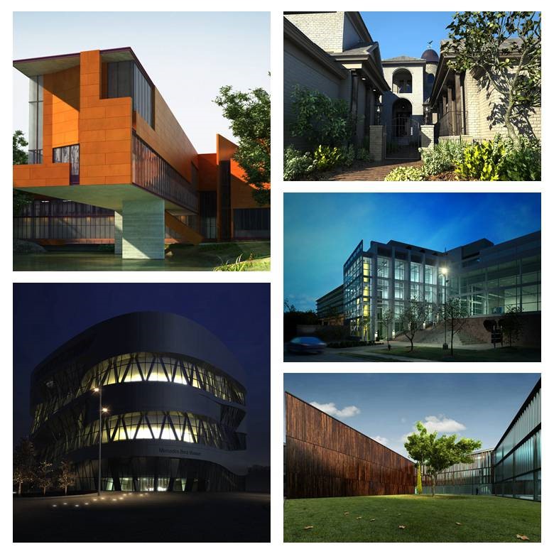 10个地标性建筑高层建筑别墅3D模型场景 Evermotion - Archexteriors vol.7