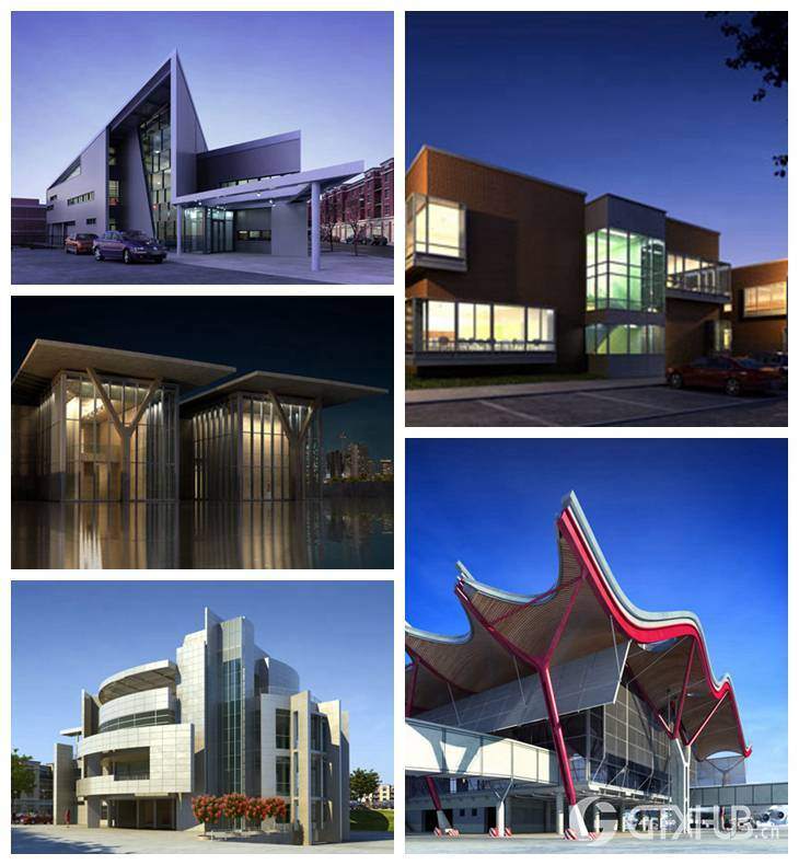 10个公共建筑别墅3D模型场景 Evermotion - Archexteriors vol.9