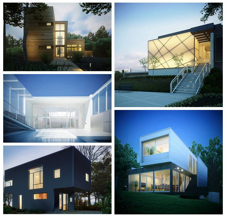 10个别墅3D模型场景 Evermotion - Archexteriors vol.13