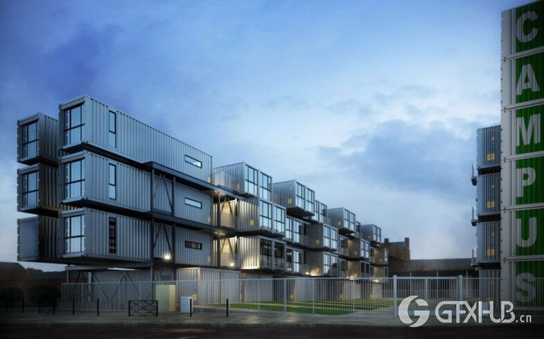 10个高质量建筑3d模型场景 Evermotion - Archexteriors vol.16