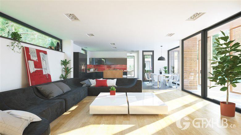 全案建筑外部和内部3d模型场景 Evermotion - Archexteriors vol.27