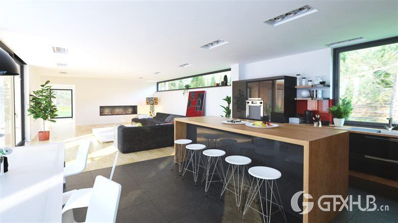 全案建筑外部和内部3d模型场景 Evermotion - Archexteriors vol.27