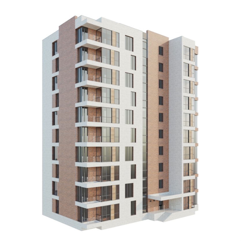 3DSky Pro 20套写字楼住宅楼别墅建筑3D模型合集