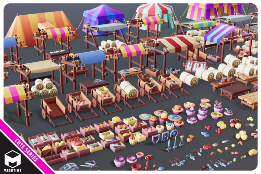 Unity游戏素材资源合集2023年10月第二季 Unity Asset Bundle October 2023 Vol.2