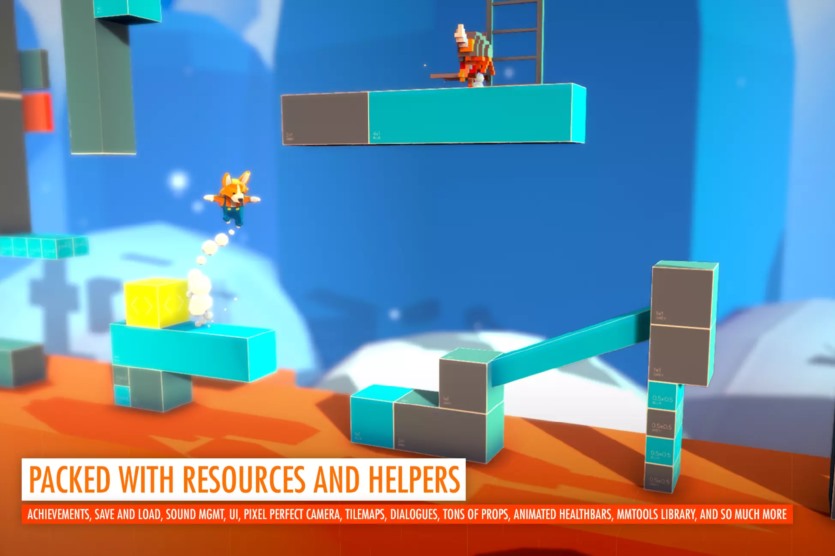 Unity2.5D 平台游戏 Corgi Engine - 2D + 2.5D Platformer v8.6