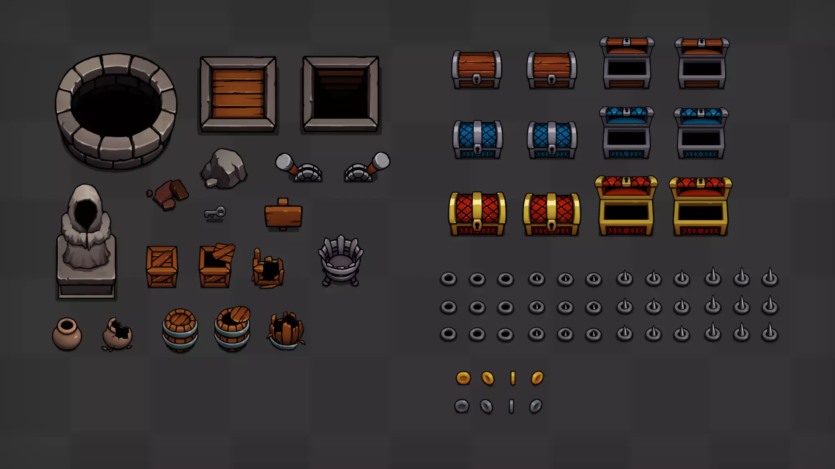 Unity 2D 地下城环境 Roguelike Dungeon Environment v2.0