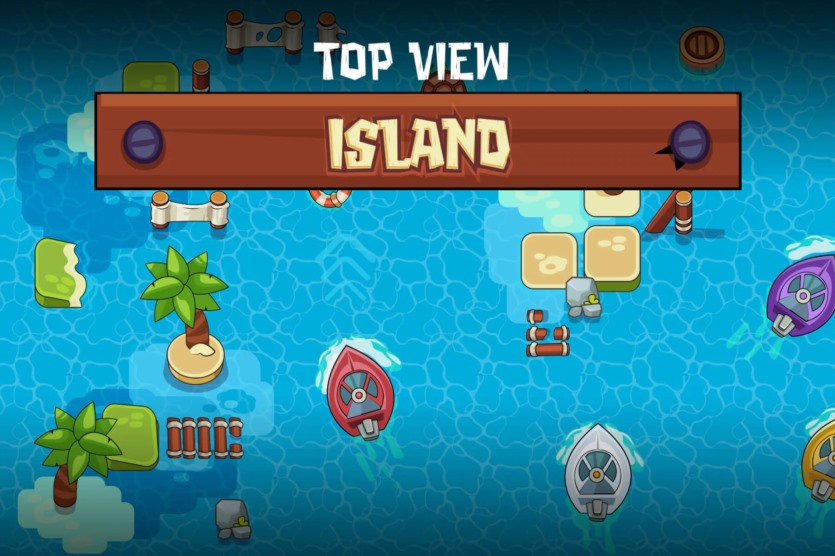 Unity 顶视图岛游戏资产包 Top View Island Game Assets Pack