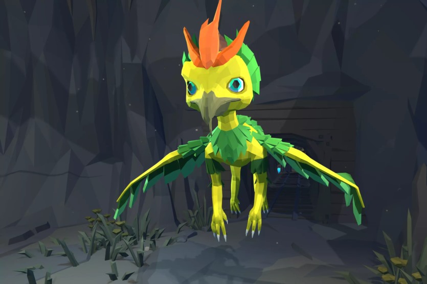 低聚角色鸟人幻想角色扮演 Low Poly Character - Birdy - Fantasy RPG v1.0