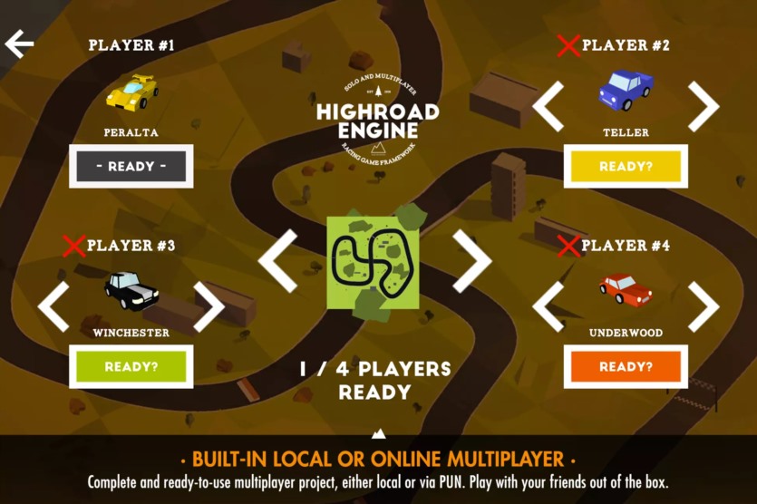 Unity公路引擎模板 Highroad Engine v1.3