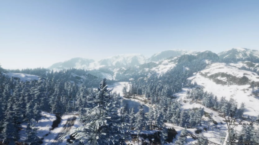 Unity 山树动态自然3D模型 Mountain Trees - Dynamic Nature v2.8.4