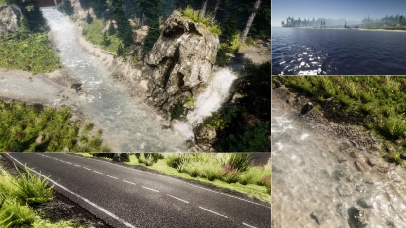 Unity工具河流道路海洋和湖泊 R.A.M 2019 - River Auto Material 2019 v1.7.9.8