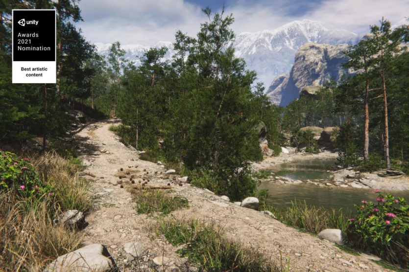Unity山地环境动态自然模型 Mountain Environment - Dynamic Nature v1.5.3