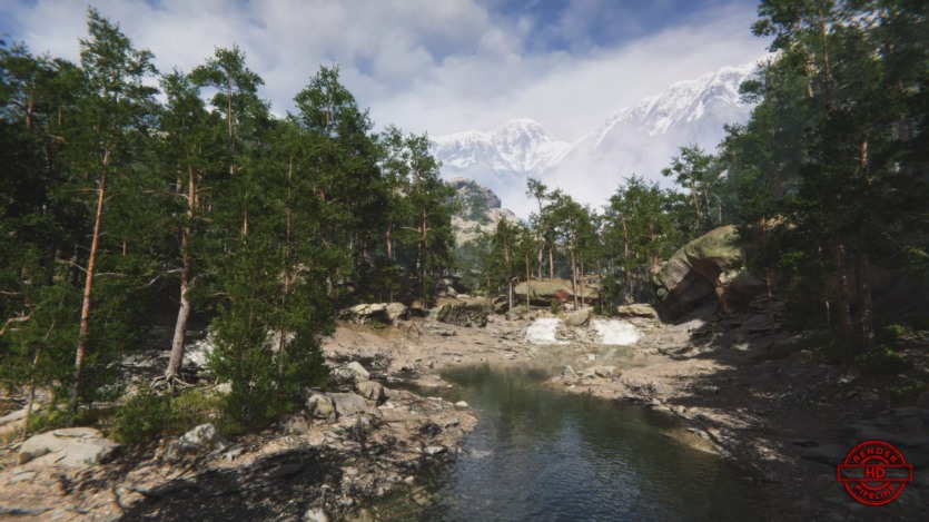 Unity山地环境动态自然模型 Mountain Environment - Dynamic Nature v1.5.3