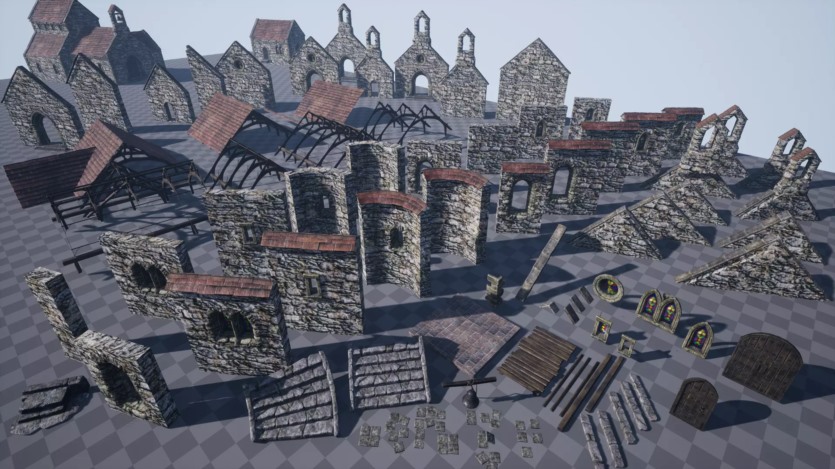 PBR墓地和自然套装2.0 PBR Graveyard and Nature Set 2.0 v3.7.3