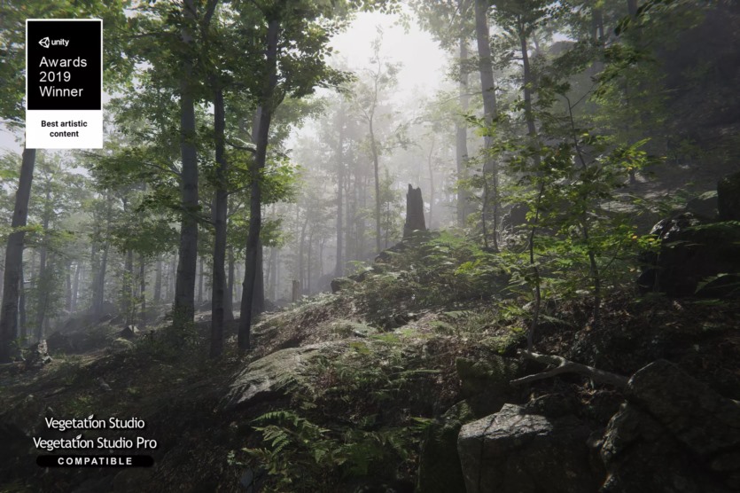 Unity森林环境3D模型资产 Forest Environment - Dynamic Nature v1.8.8.3