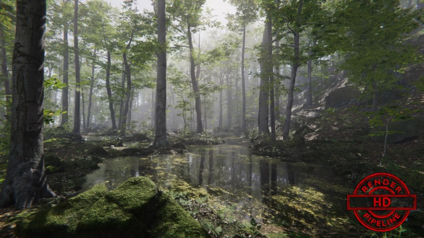 Unity森林环境3D模型资产 Forest Environment - Dynamic Nature v1.8.8.3