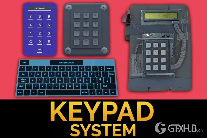 Unity多键盘系统 Multiple Keypad System v1.3