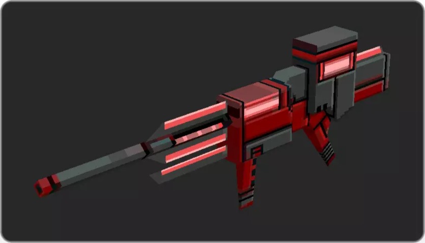 Unity武器模型资产 Bit Weapon Pack v1.0