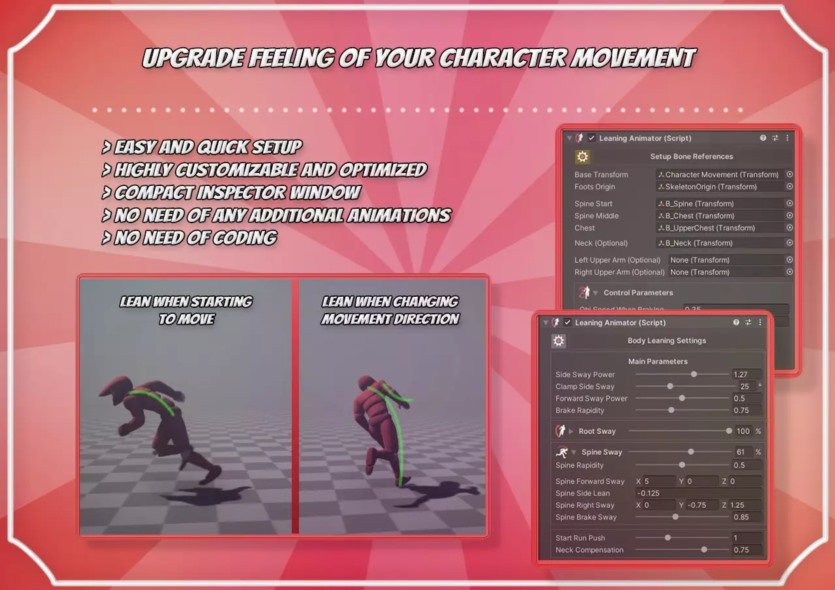Unity动画工具包Leaning Animator v1.0.2.1