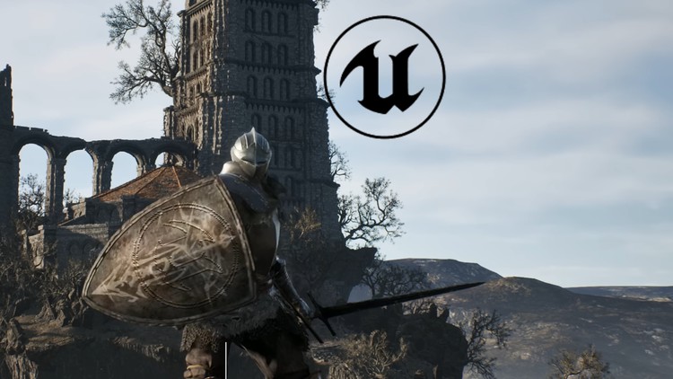 虚幻引擎5+多人游戏动作角色扮演游戏+BP Unreal Engine 5 Mehrspieler wie Dark Souls Action RPG BP