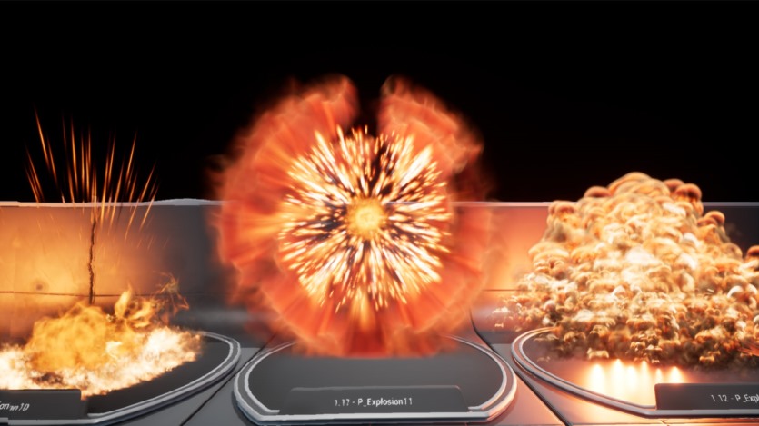 UE爆炸生成器 Explosions Builder 2 HDR (4.16-4.27)