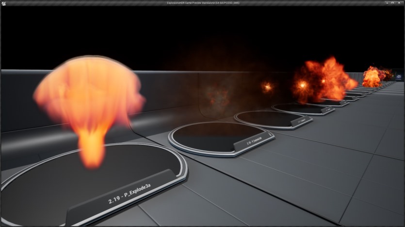 UE爆炸生成器 Explosions Builder 2 HDR (4.16-4.27)
